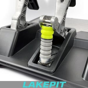 Thrustmaster T-LCMペダル用エラストマーキット - ロードセルブレーキ改造により、シムレーシングでプログレッシブなブレーキングフィーリングを実現