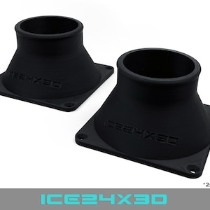 120 mm fan adapter to 76 mm (3") hose connection – Sim Racing Rig for targeted airflow