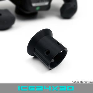Steering wheel mount for Fanatec QR1 – space-saving mount for wall or rig mounting – compatible with Fanatec Sim Racing Wheels