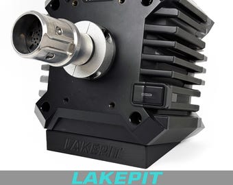 Tilt base for Fanatec ClubSport DD+ and DD Extreme - wheelbase mount for adjusting steering angle in sim racing rig