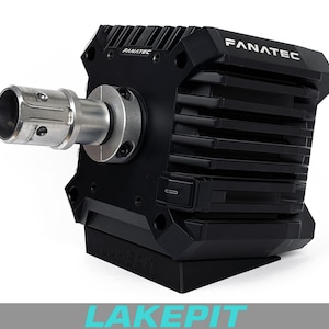 Base inclinabile per Fanatec CSL DD e DD Pro - Angolo di sterzata fisso della base del volante nella configurazione di simulazione di guida