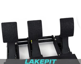 Grip Pads for Fanatec CSL Elite Pedals V1 and V2 - Anti Slip Pedal Surface for Sim Racing