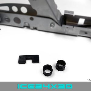 Silence Mod for Fanatec CSL Pedals – TPU Rings & Pedal Damper | quieter brake and clutch stop for sim racing realism