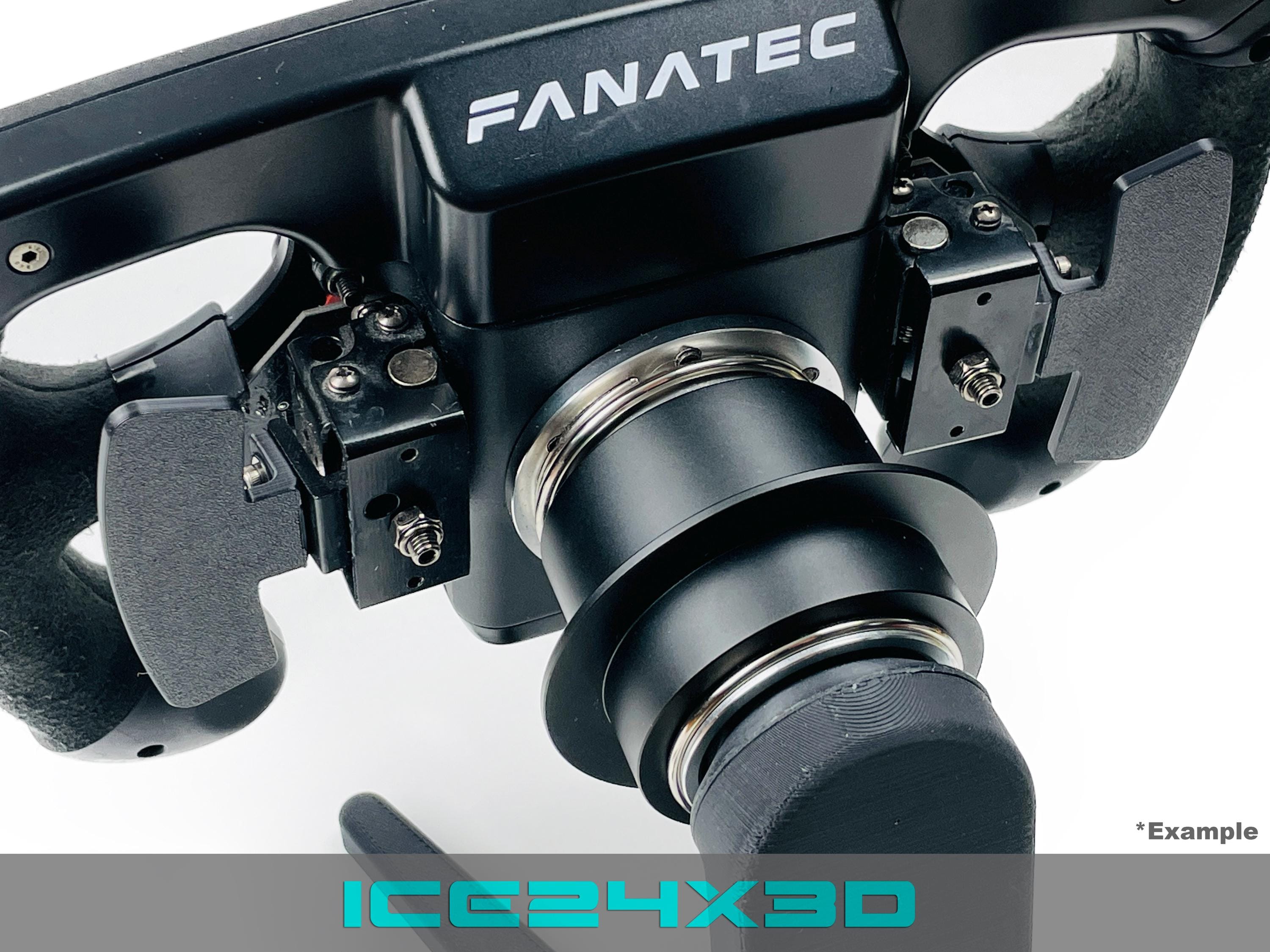 Shift Paddles for Fanatec Formula F1 Clubsport & Esports Wheel – Sport and Audi R8 Style Upgrade | Sim Racing Parts