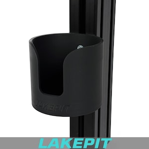 シムレーシングリグ用ドリンクホルダーとアルミプロファイル - 缶、カップ、ボトルを収納可能