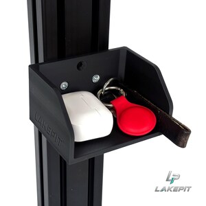 Sim Rig Storage Tray - Aluminium Profile Accessory Shelf