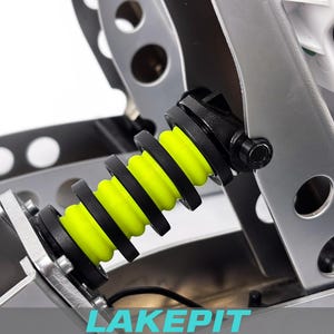 Aggiornamento con elastomeri per i pedali con cella di carico Fanatec CSL - Modifica progressiva ed economica per i freni da simulazione di guida