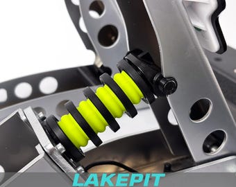 Aggiornamento con elastomeri per i pedali con cella di carico Fanatec CSL - Modifica progressiva ed economica per i freni da simulazione di guida