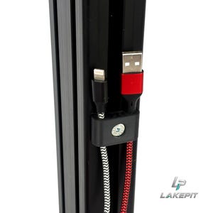 Kabelbügel für Sim Racing Rig - flexible Kabelführung bis 5 mm