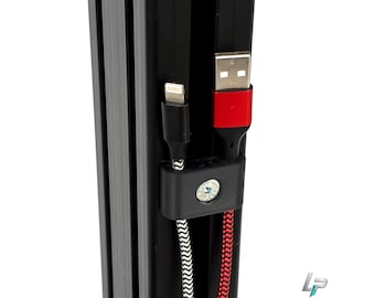 Suporte para cabos em simuladores de corrida – Presilha para cabos