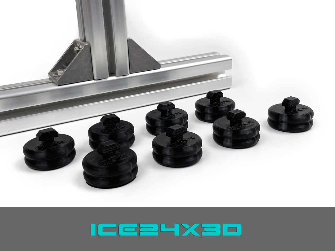 Sim Racing Rig / Aluminum Rig Rubber Feet Vibration Damper Rig Damper ...