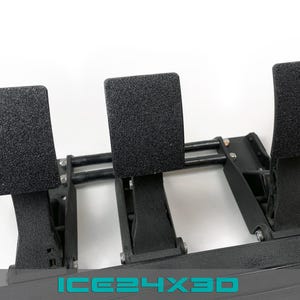 Grip Pads for Fanatec CSL Elite v1 & v2 – Anti-Slip Stickers for Pedals | self-adhesive Sim Racing upgrade
