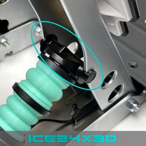 Loadcell Rubber Bushings for Fanatec CSL Pedals – Side Pin Replacement | durable & quiet sim racing pedal protection