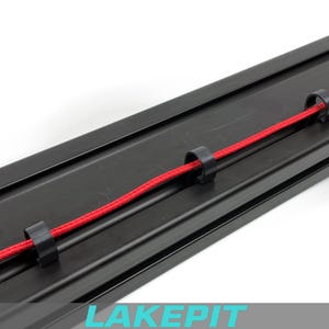シムレーシング用ケーブルクリップ - 8mmスロットアルミプロファイル用ケーブルマネジメント