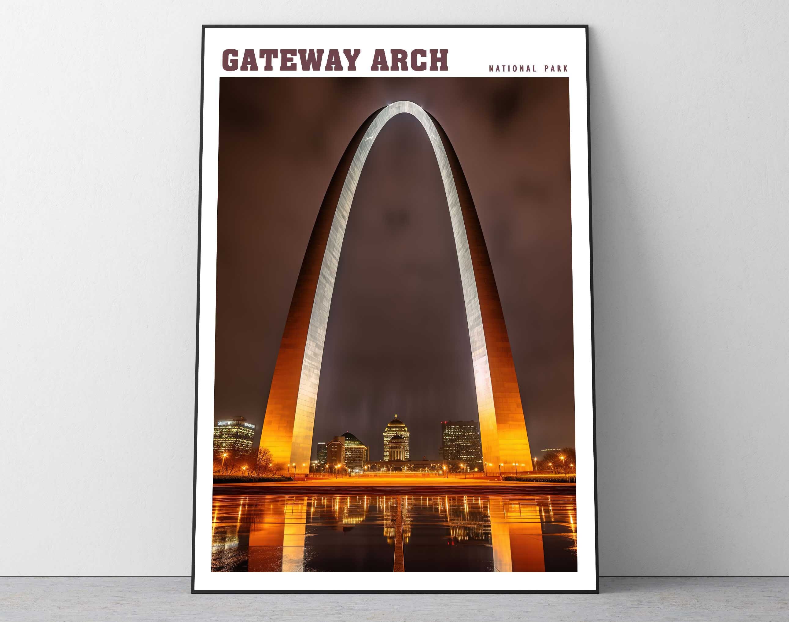 Gateway Arch Triple Decal