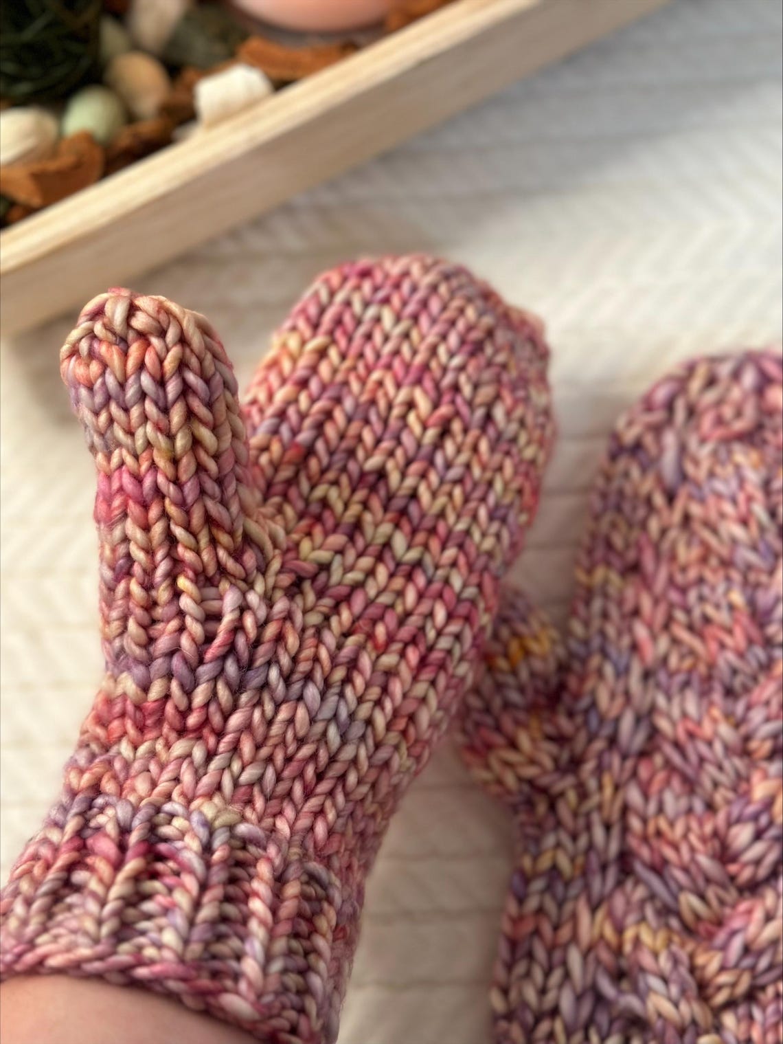 The Nirvana Mittens Knitting Pattern, Cable Knit Mitten Pattern ...