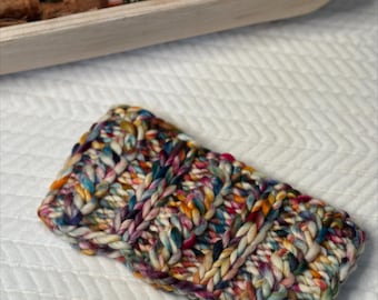 The Resurgence Headband Knitting Pattern, Knitted Earwarmer Pattern, Ear Warmer Knitting Pattern, Cable Knit Headband Pattern