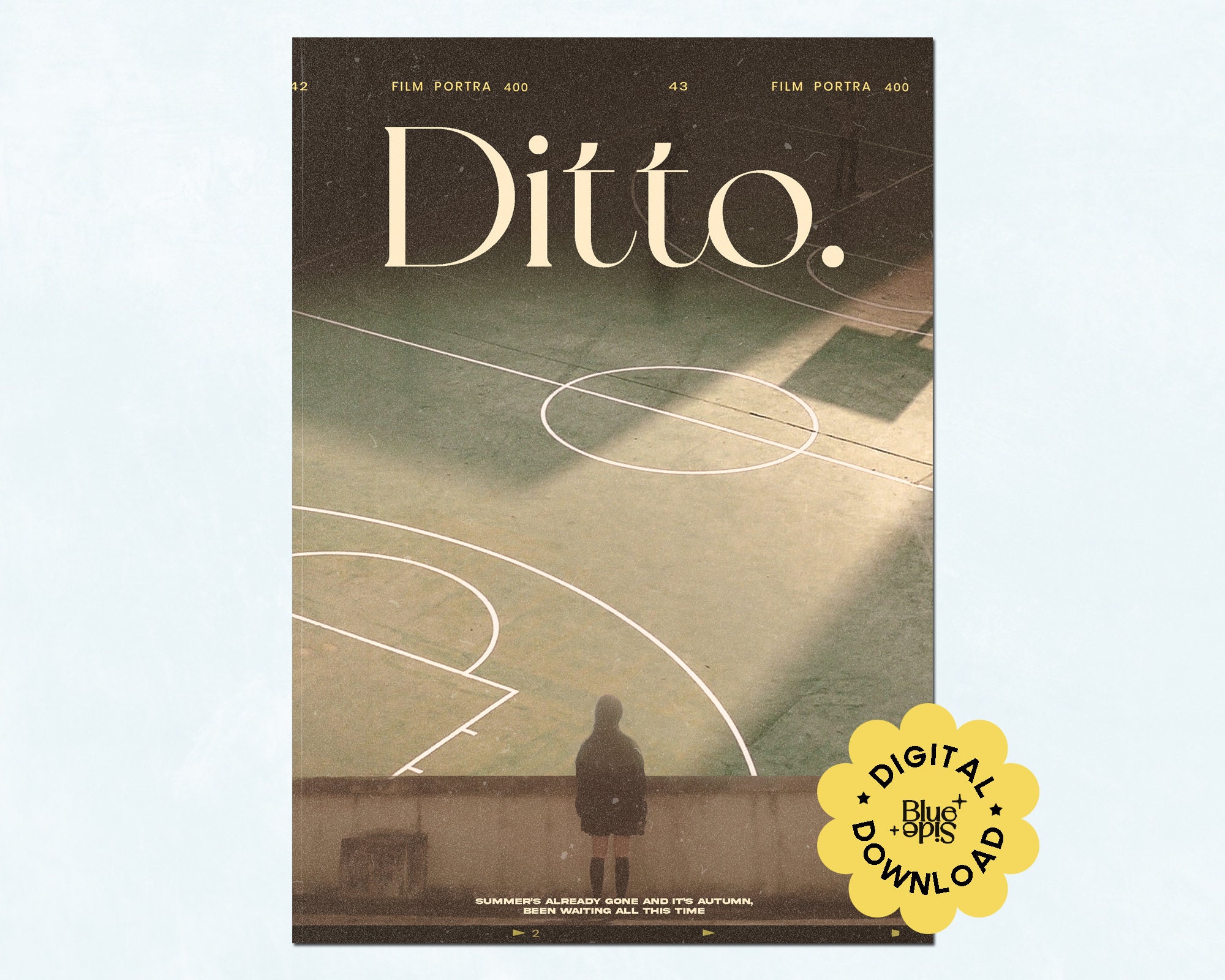 NJ - Ditto (lyrics ver.1) | Sticker