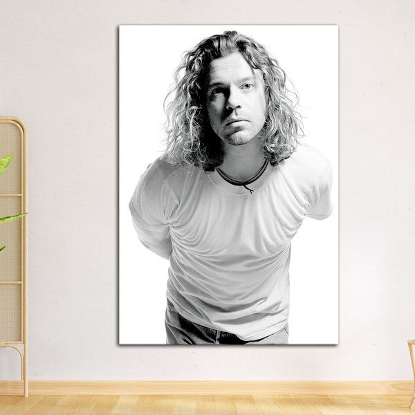 Michael Hutchence Canvas, Michael Hutchence Wall Art, Michael Hutchence poster,Man Cave,Wall Hanging, Modern Wall Art,Home Gifts,Canvases