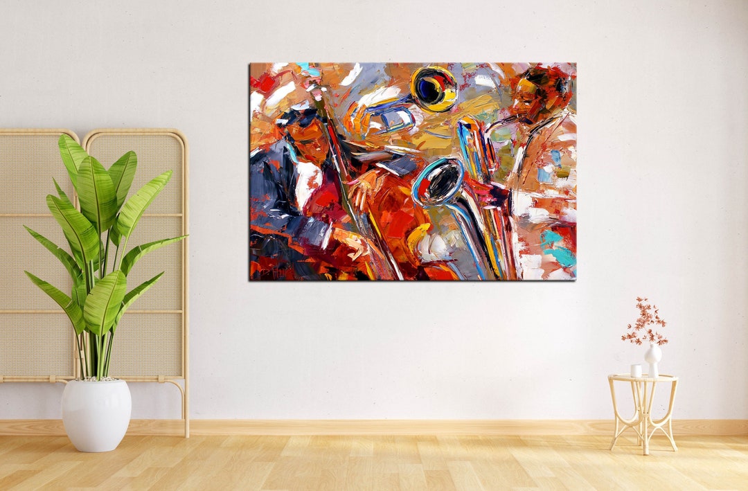 Wandbild Flamenco Tänzerin 40x60cm - Leinwand Druck Rahmenlos