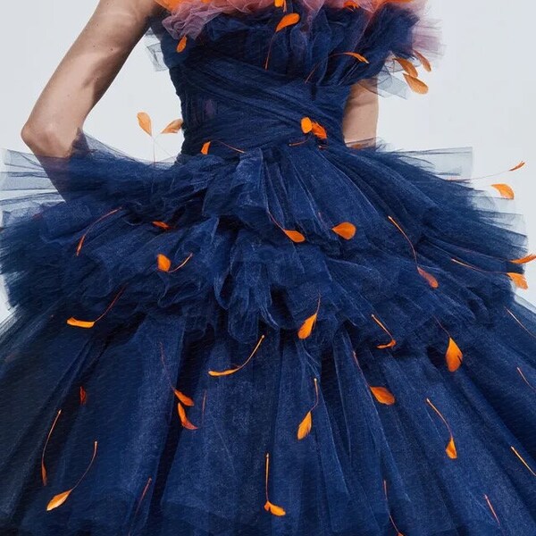 Ombre Evening Dress Etsy