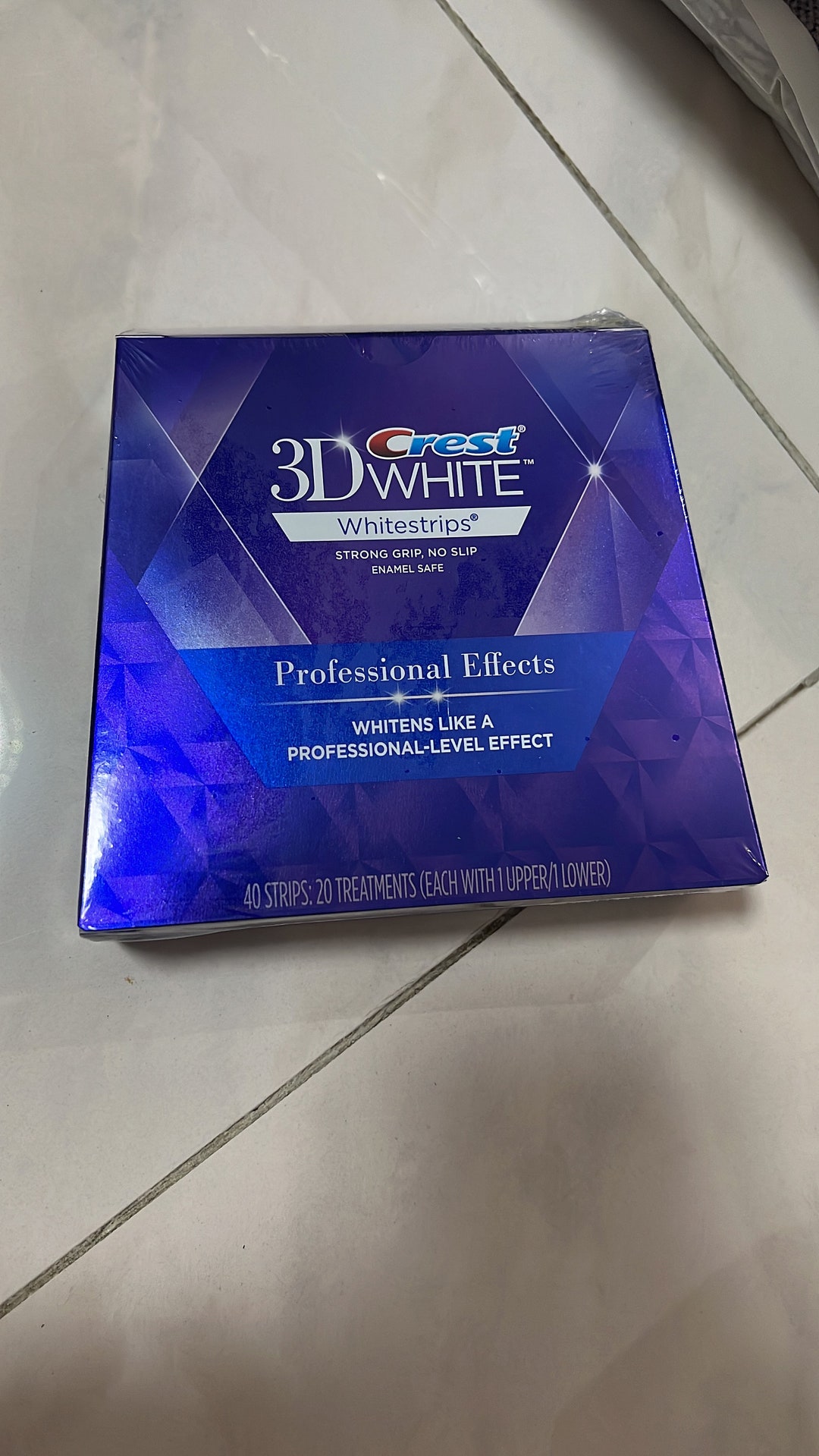 Crest Whitestrips Professional Effects 20 Pouches 40 Strips Etsy