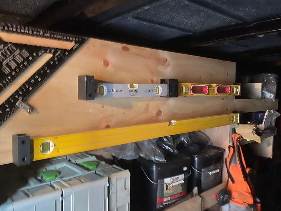 Spirit Level Storage Racking Spirit Level Holders - Etsy