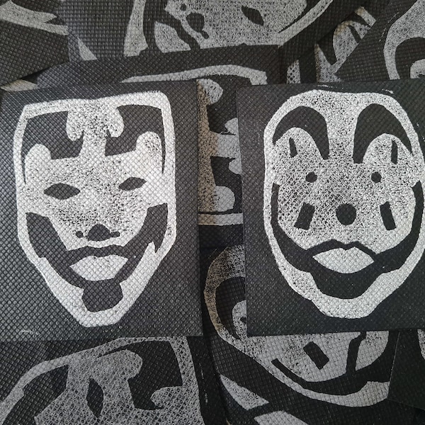 Insane Clown Posse Patches || ICP Mask Patch || Juggalo Patch ||