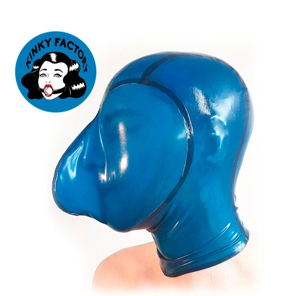 Latex Mask Breath Etsy