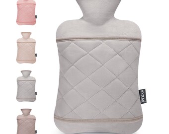 BYXAS Hot Water Bottle with Kangaroo Pocket Cover 1.8L