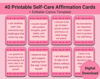 How to Make Affirmation Cards on Canva: Step-by-Step Guide