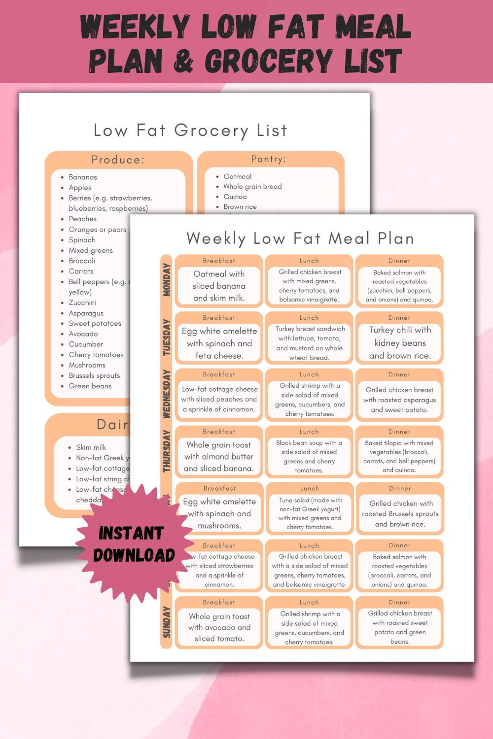 weekly-low-fat-meal-plan-grocery-list-printable-shopping-list