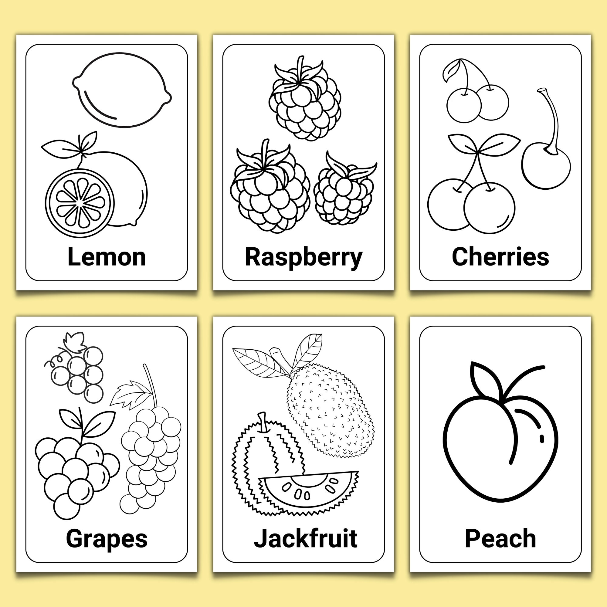 Printable Fruits Coloring Book Worksheets Preschool Printables for Printable Fruits Coloring Book Worksheets Preschool Printables for