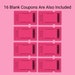 40 Printable Girlfriend Coupons, Wife Coupon Book, Valentines Day Gift ...