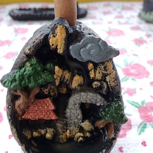 mother&#39;s day gift, mini egg incense, backflow incense, Handmade mystical incense, Natural aromatherapy products, Spiritual incense types