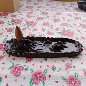 mother&#39;s day gift,Himalaya Black Backflow Incense Holder, Air Freshener, backflow incense, stick incense, birthday gift, relaxation