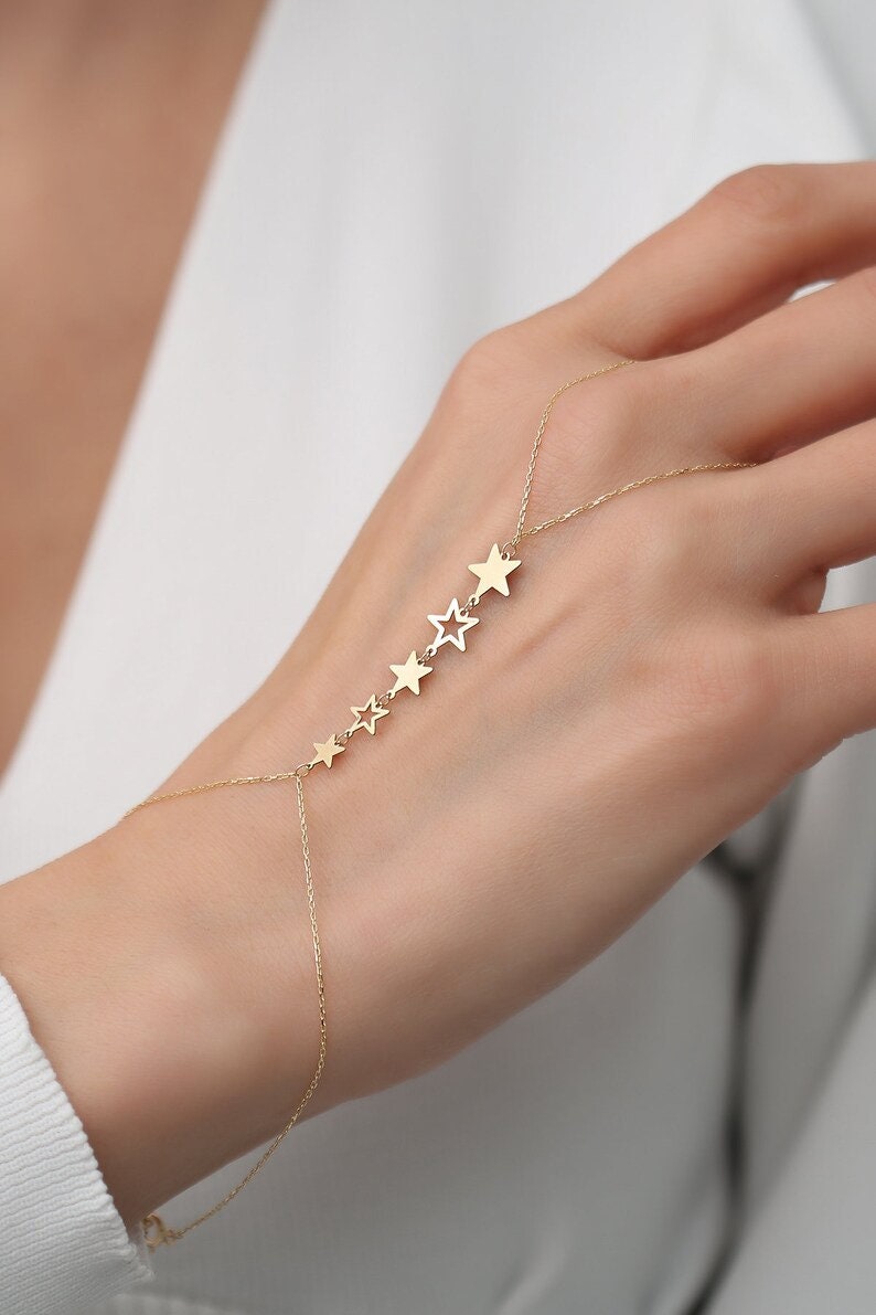 Finger ring shop plus bracelet