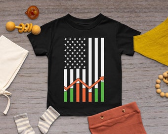 Stock Trader American Flag Lustige Börse Day Trader Investor T-Shirt, Crewneck, Sweatshirt oder Hoodie