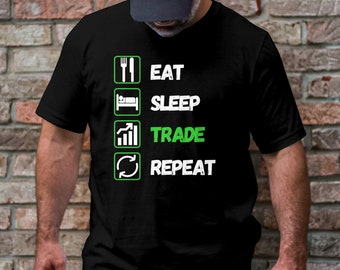面白い株式市場ギフト デイトレーダー Tシャツ、スウェットシャツ、パーカー、またはジャージ デイトレーダーギフト、株式市場ギフト、お父さんギフト