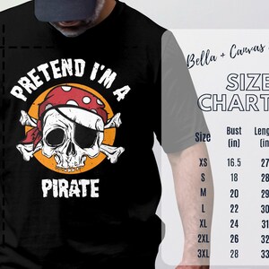 Pretend I&#39;m a Pirate Inspired Clothing Fit for Any Seafaring Adventure: Choose Your Style - Shirt, Crewneck Sweatshirt, or Hoodie