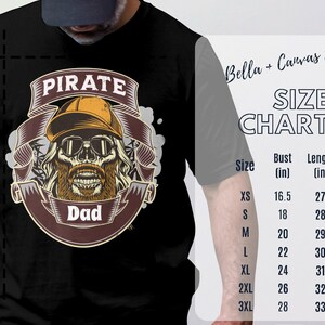 Pirate Dad Pirate Inspired Clothing Fit for Any Seafaring Adventure: Choose Your Style - Shirt, Crewneck Sweatshirt, or Hoodie