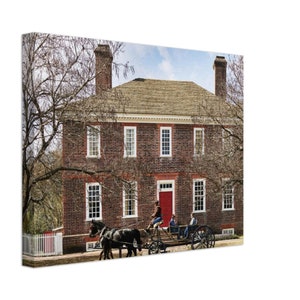 The Wythe House, located in Colonial Williamsburg near The Governor&#39;s Palace and The College of William and Mary