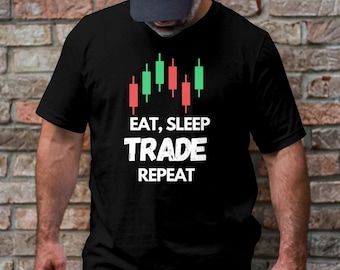 面白い株式市場ギフト デイトレーダー Tシャツ、スウェットシャツ、パーカー、またはジャージ デイトレーダーギフト、株式市場ギフト、お父さんギフト