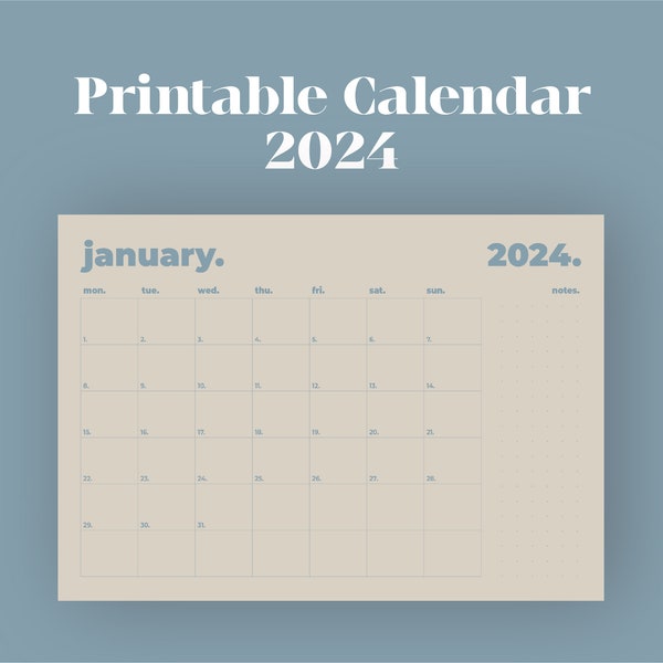 2024 A3 Printable Etsy