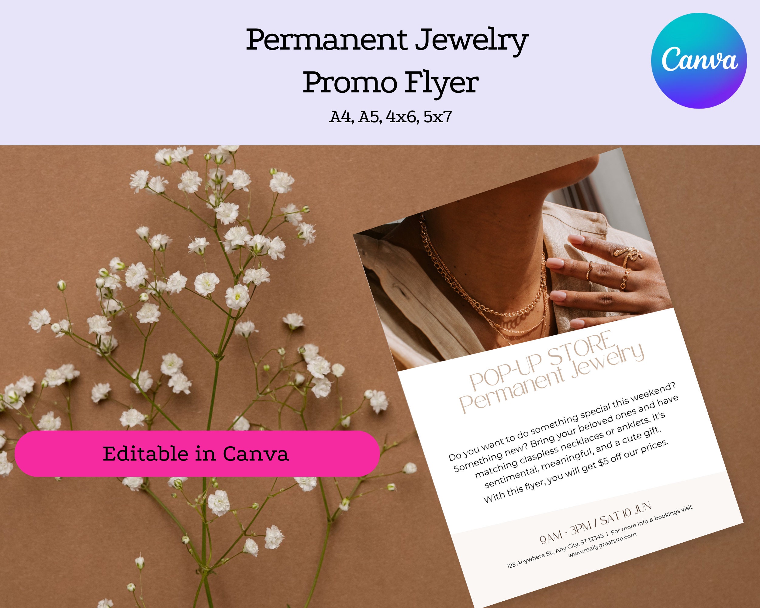 Jewelry promo best sale