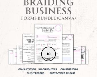 Braids Hair Salon Policies Salon Cancellation Policy Hair Client Intake Form Dreads Braids Stylist Faux Dread Creator Dreadlocks Consent