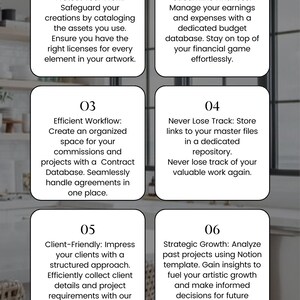 May include: A white and gray infographic with a purple banner at the bottom. The infographic lists six reasons why artists should track their art and assets. The infographic includes the text "Why Every Artist Should Track Their Art and Assets!" and "tool for artists only on CortadoWitch.etsy.com".