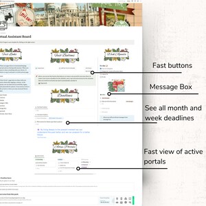 Virtual Assistant Notion Client Portal Customer Support Virtual Assistant Toolkit Virtual Assistant Website Notion VA Templates VA Website