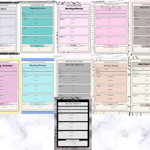 busines note taking, business note taking, google microsoft, meeting agenda, meeting mintes, meeting notebook, meeting notes, meeting organizer, meeting planner, meeting template, project meeting, template printable, zoom meeting