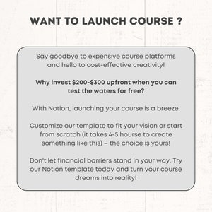 Notion Course Template, Digital Course Template, Online Course Template, Build A Course in Notion, How to Create A Digital Course